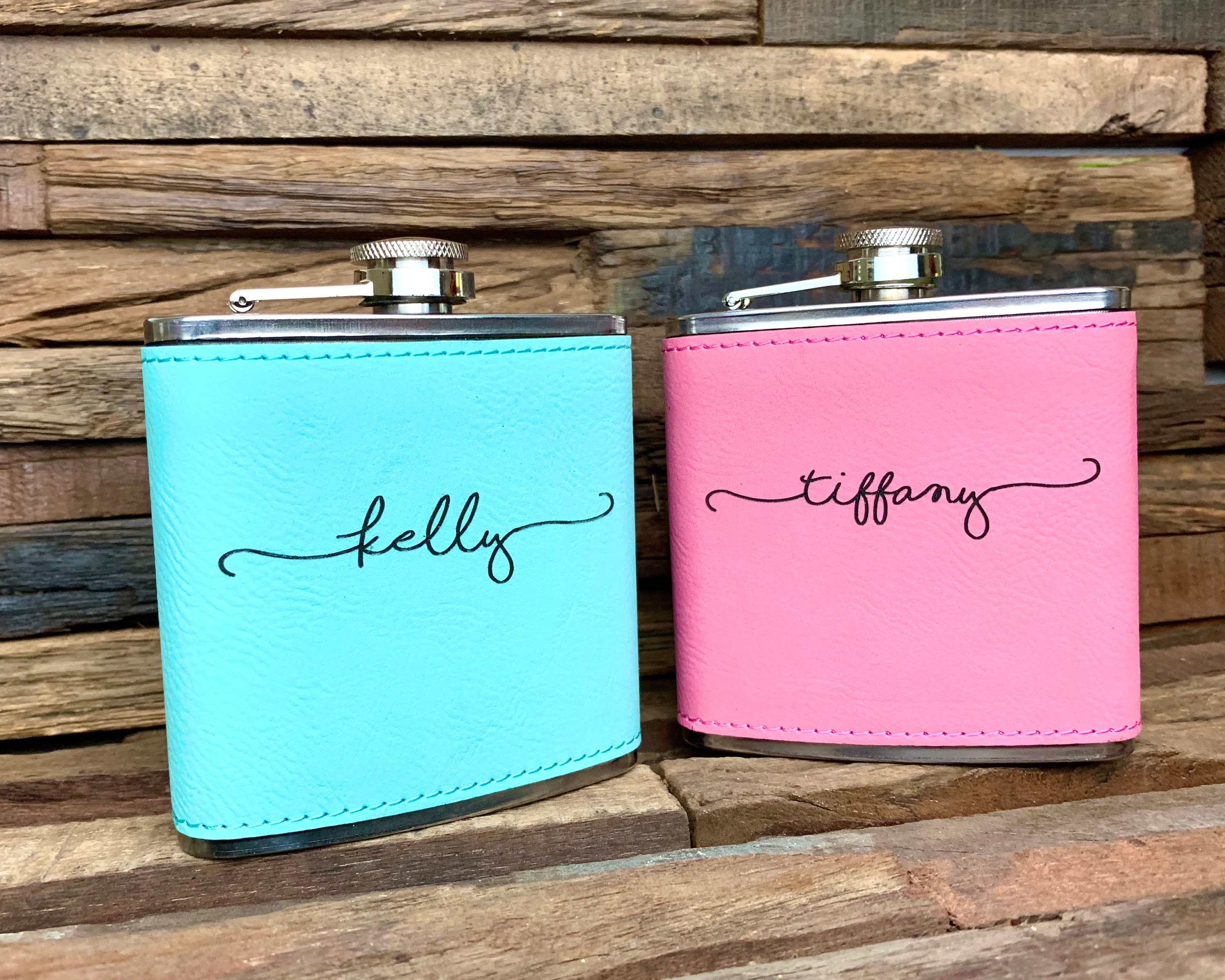 Flask for Women Bridesmaid Gift Custom Flask Personalized Etsy