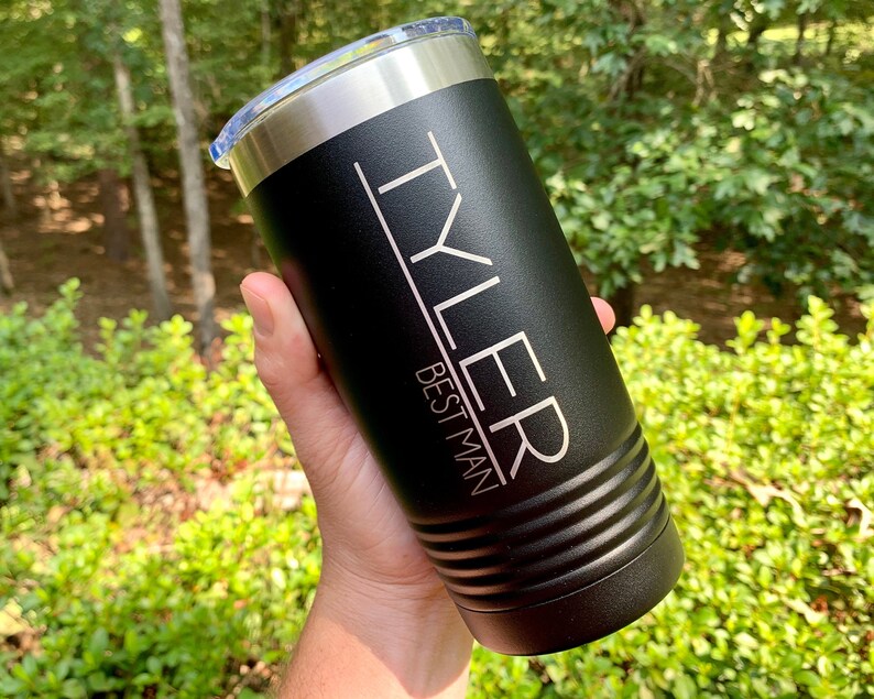 Personalized Tumblers for Groomsmen Best Man Tumbler Etsy