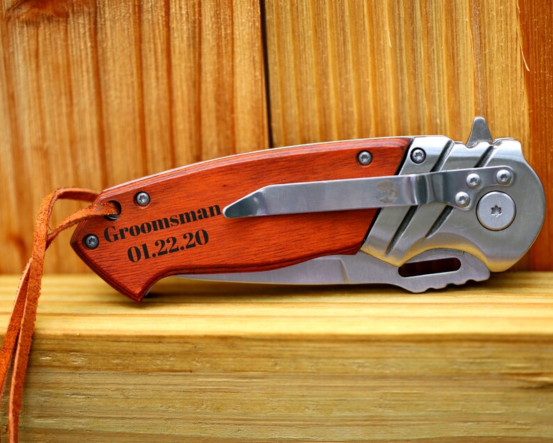 Engraved Knife for Groomsmen Gift Groomsmen Gift Knife Knife Etsy