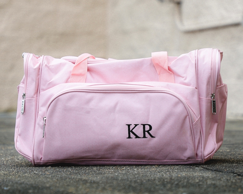 Personalized Guy Gift, Mens Leather Bag, Duffle Bag, Gift for Him, Gift for Men, Boyfriend Gift, Groomsmen Gift, Father's Day Gift, Husband Pink Bag