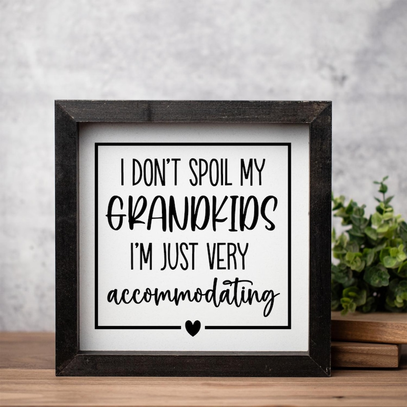 Grandma Wood Sign, Funny Sign for Grandma, Mother's Day Gift, Mamaw, Nana, Gigi, Mimi, Gift for Nana, Grandma Gift from Grandkids image 4