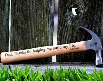 Personalized Hammer, Engraved Hammer, Custom Hammer, Personalized Hammer Gift, Gifts for Him, Husband Gift, Father's Day Gift, Boyfriend
