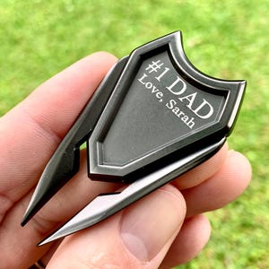 Engraved Divot Tool,Personalized Divot Tool, Divot Tool Golf, Father's Day Gift, Personalized Golf Ball Marker, Personalized Golf Tool Back Only