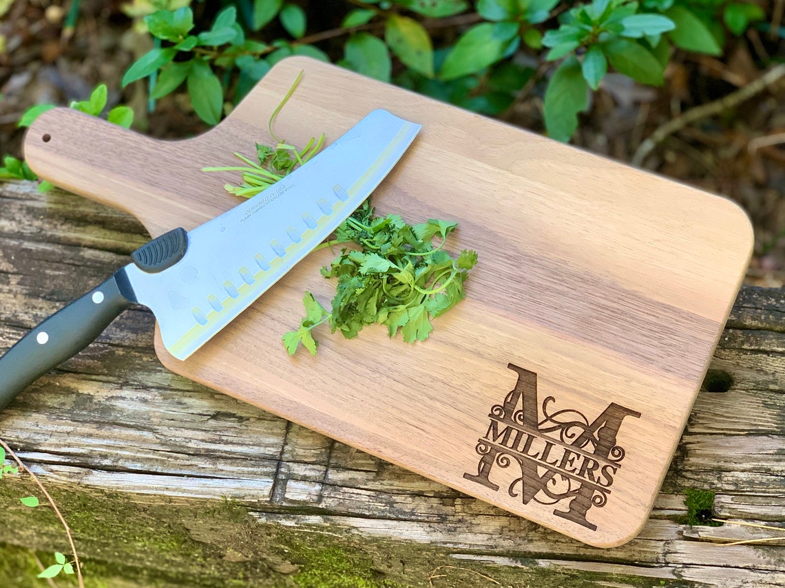 Monogrammed Cutting Boards Cutting Boards Personalized Etsy