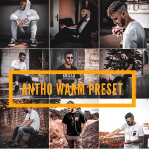 Antho preset for Lightroom mobile