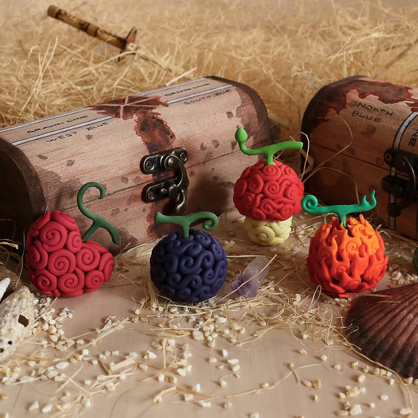 Pirate treasures! (Super powered fruits and boxes with map) can be customized