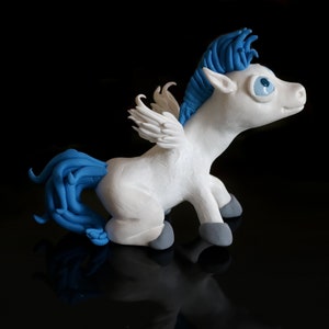 Baby Pegaso figure inspired by Hercules from Greek mythology