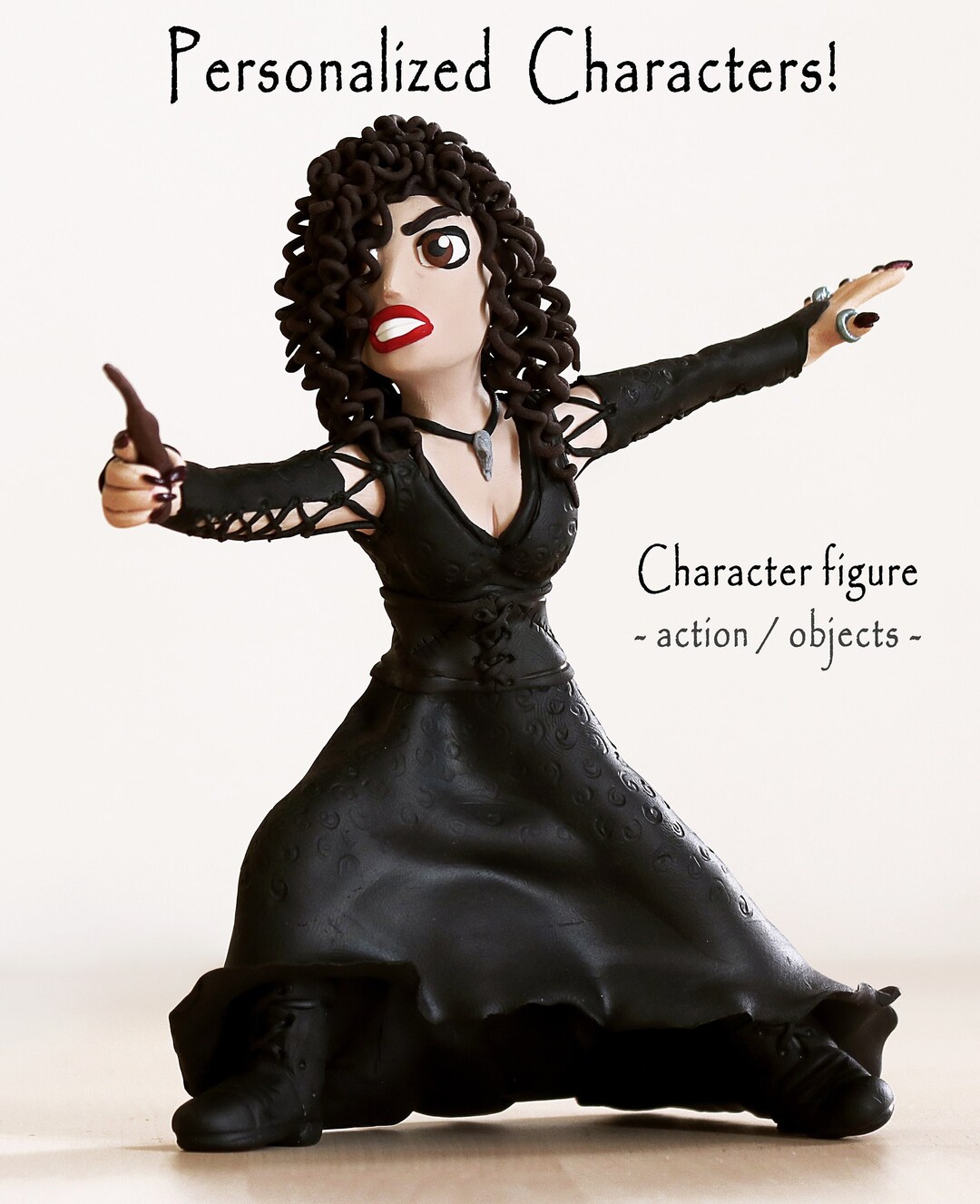 Personalized Characters! Portrait Figurine Handmade, Custom Order ...