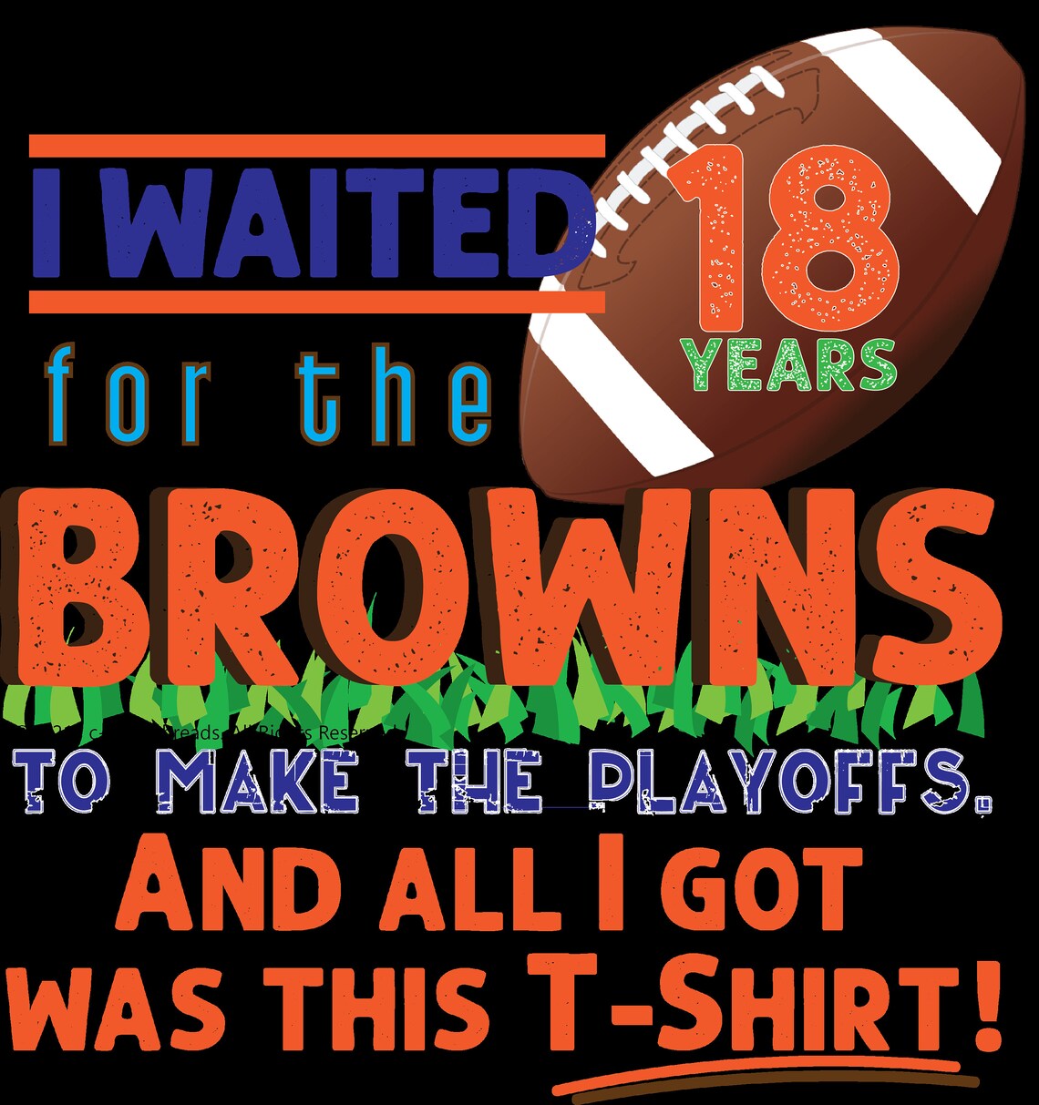 Browns Playoffs Tshirt Etsy