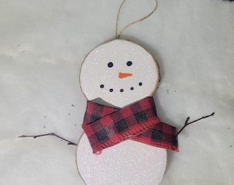 Letter Ornaments Hand Jeweled Original Art Christmas Tree Decoration Bling