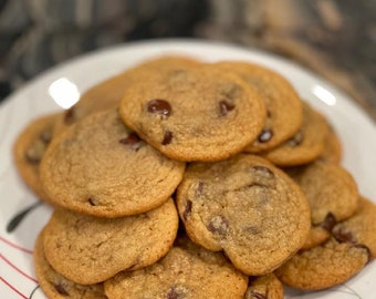 Chewy Chocolate Chip Cookies One Dozen Cookies