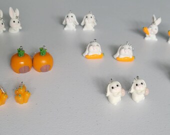 Easter Earrings | Bunny Earrings| Catrot Earrings | Cute Earrings
