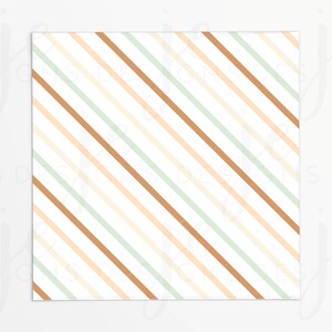 Muted Tones with Mint Stripes &quot;Happy Father&#39;s Day&quot; Box Backer Pattern | Fathers Day | Cookie Printable | Instant Download