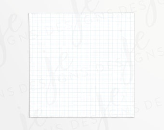 School Notebook Blue Graph Paper Box Backer | Back to School | End of School | Teacher Appreciation | Printable | Instant Download