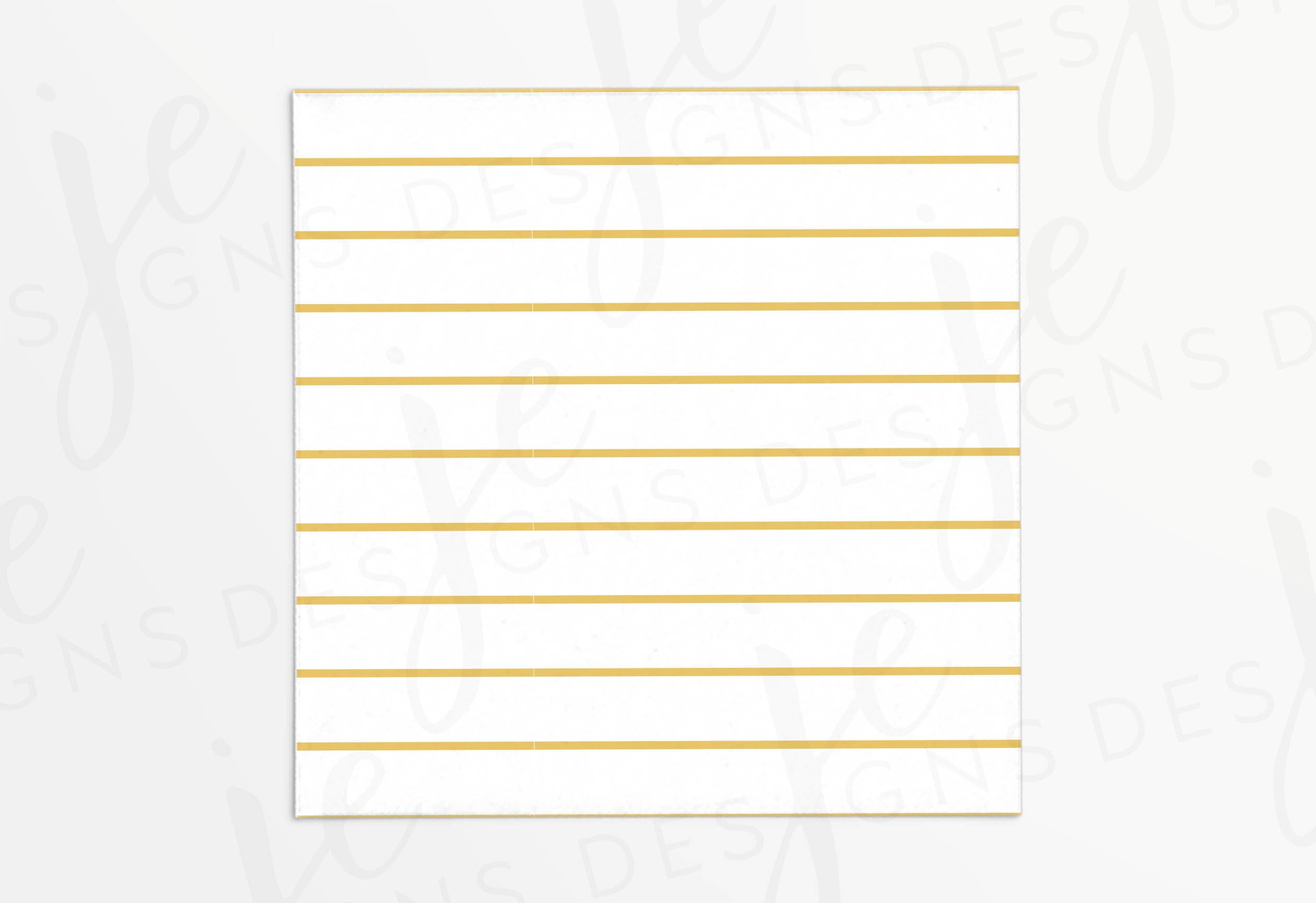 Gold Thin Pin Stripes Box Backer Pattern | Easter | Cookie Printable | Instant Download