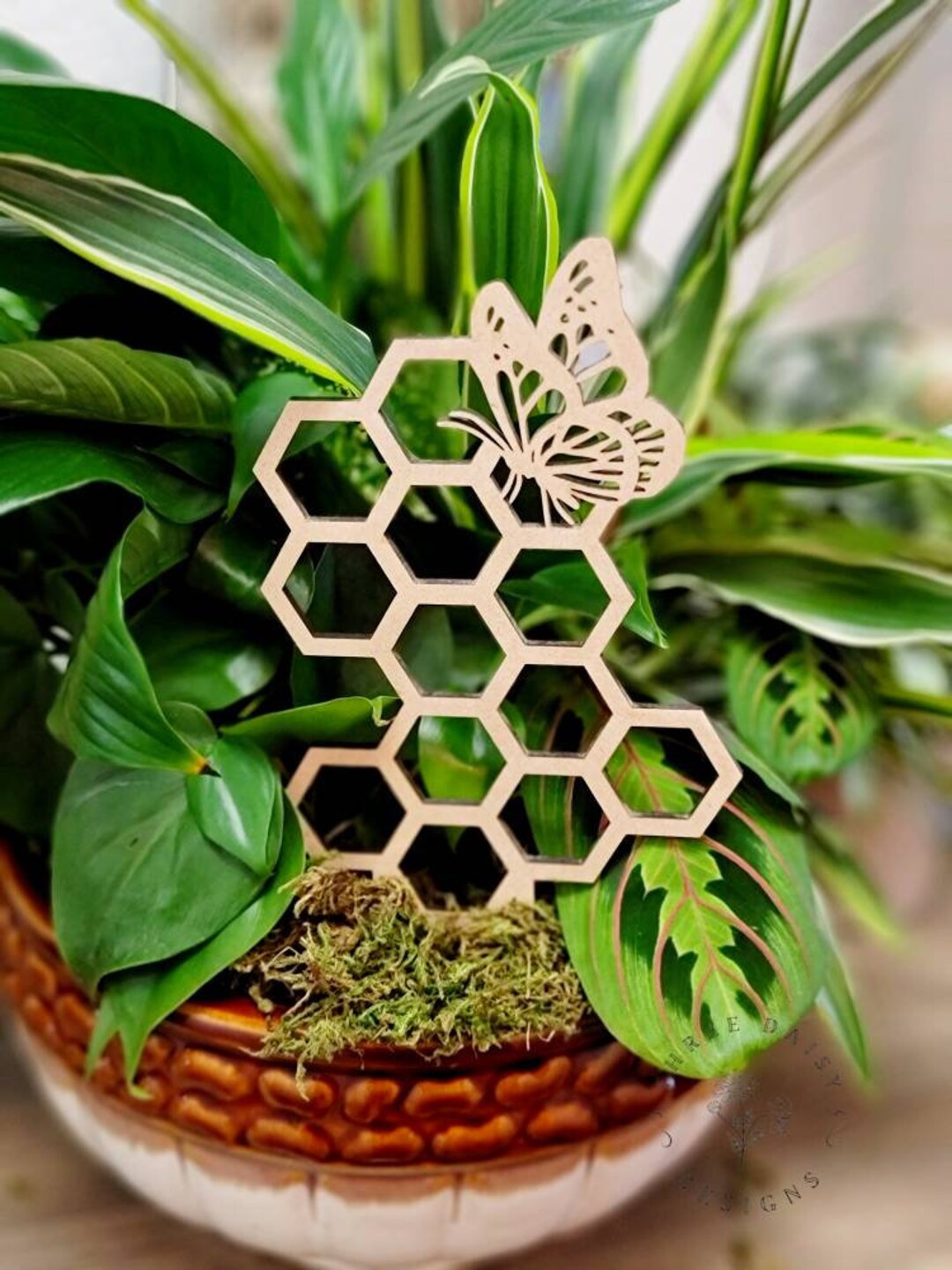 Indoor Plant Trellis, Garden Stake Marker, Plant Trellises, Butterfly, Plant Climber