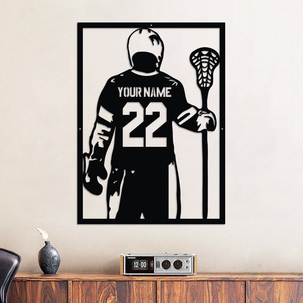 Lacrosse Wall Art Etsy
