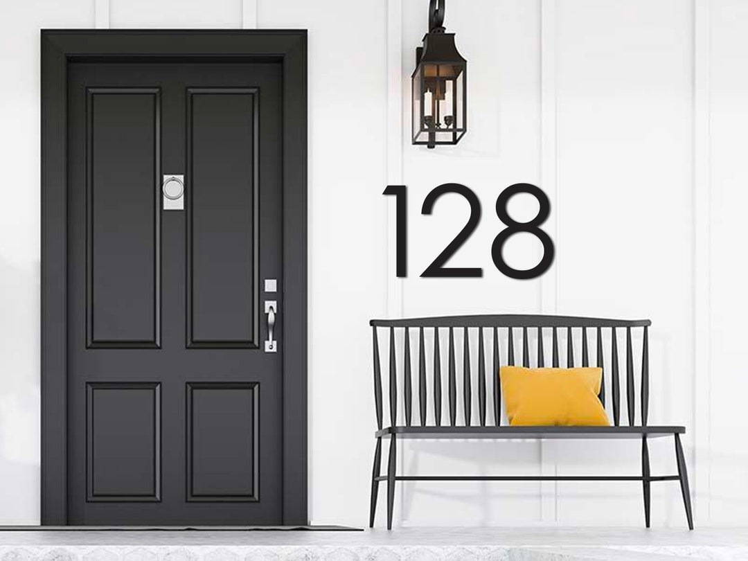 Large House Numbers, 14 Inch to 36 Inch Big Address Numbers, Metal ...