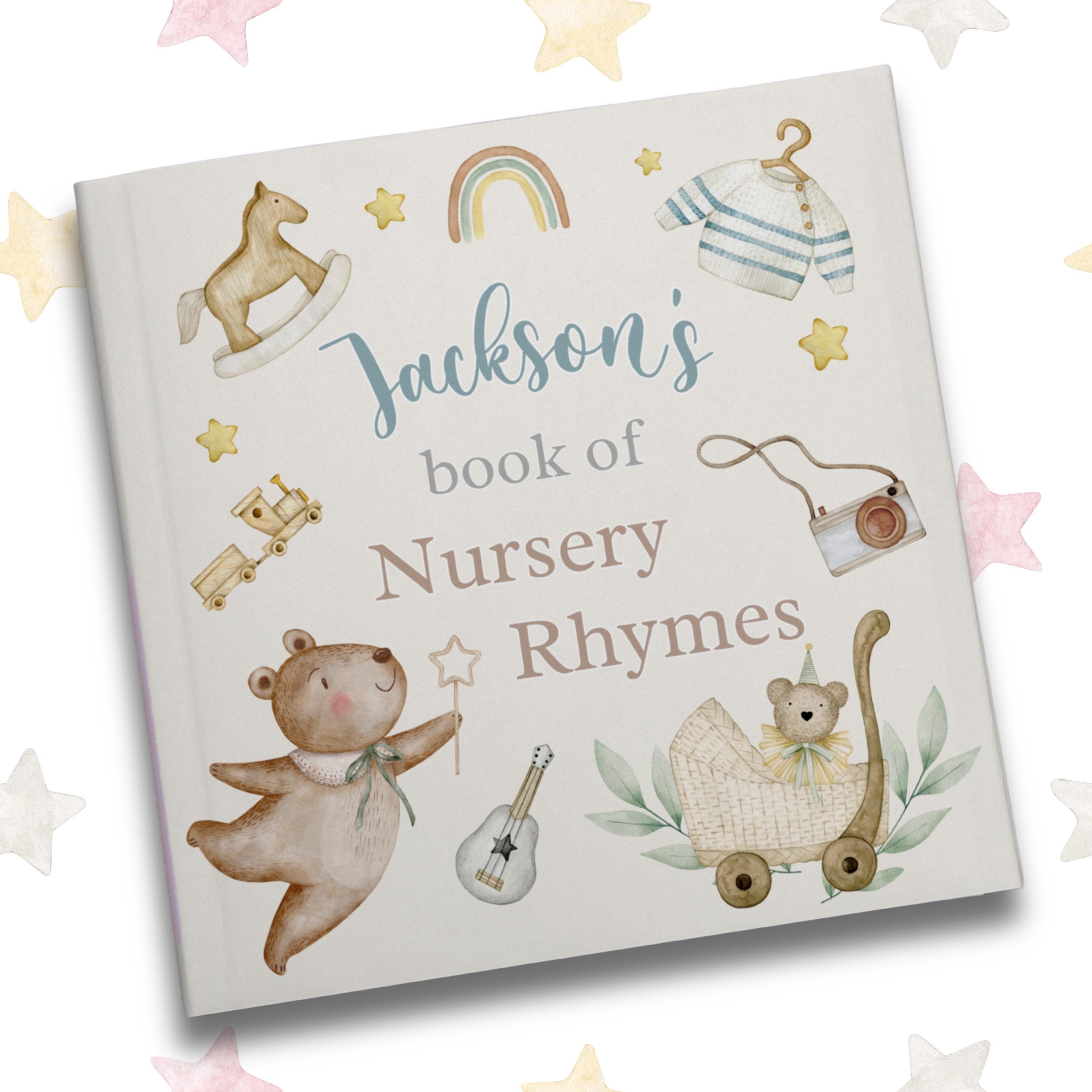 Personalized Nursery Rhymes Book for Babies | Custom Name Storybook ...