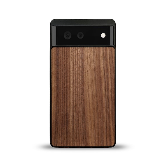 Google Pixel 6A 2022 funda para teléfono móvil madera funda