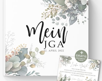 Personalized memory book for the hen party - JGA friends book, My JGA memory album, Team Bride book