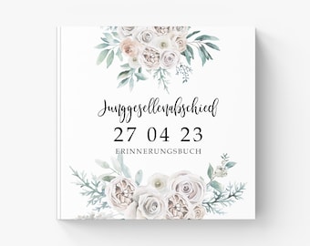 Personalized memory book for the bachelorette party - JGA memory book, friends book JGA women gifts, tasks JGA girls