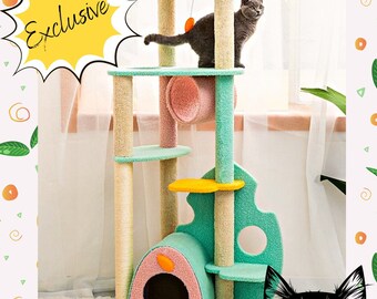 pretty cat tower