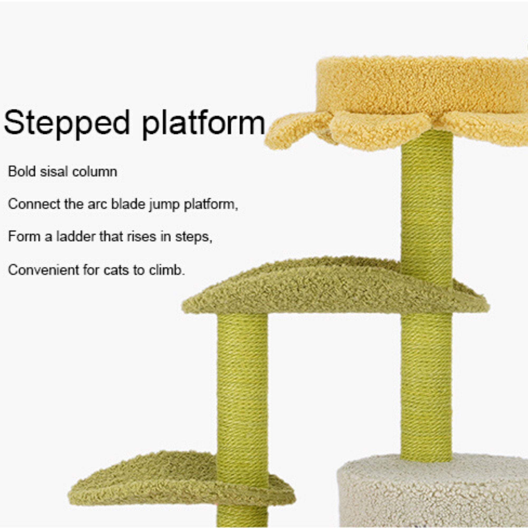 Lotusleaf Green Cat Tree Tower Flower Cat Tree Large Cat Bed Etsy