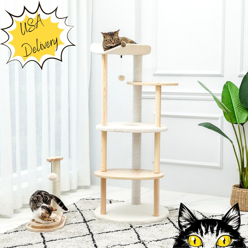 etsy cat tower