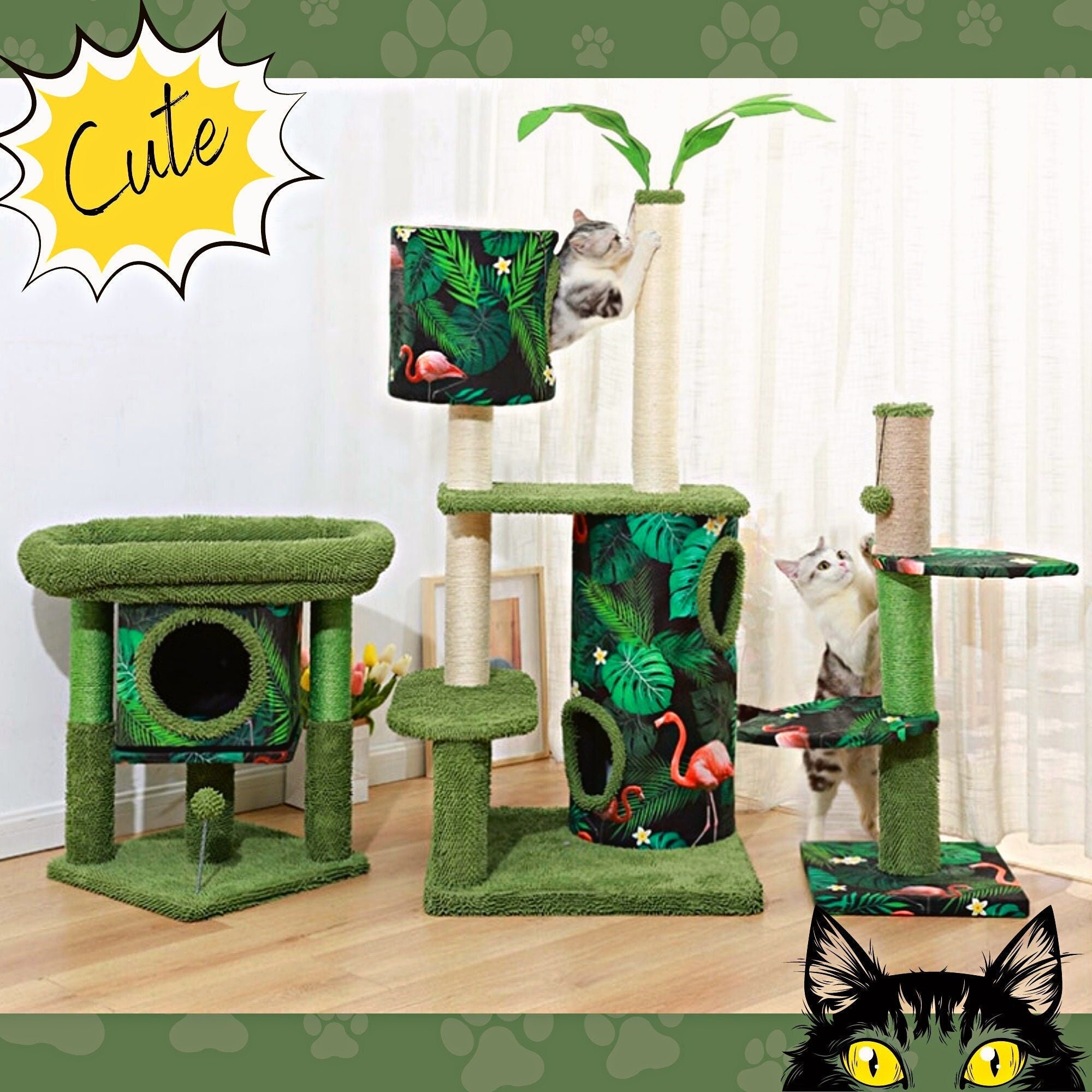 cute cat tree