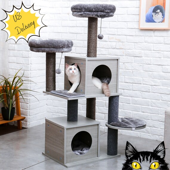 etsy cat tower
