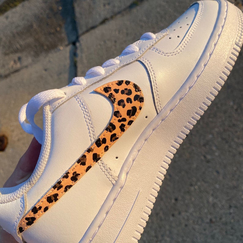 cheetah and tan air force 1