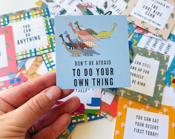 Lunchbox Liebesnotizen DRUCKBARE VERSION | Zurück in die Schule | Schulzubehör | Affirmationen & positive Botschaften / Zitate | 30 Designs und Sprüche