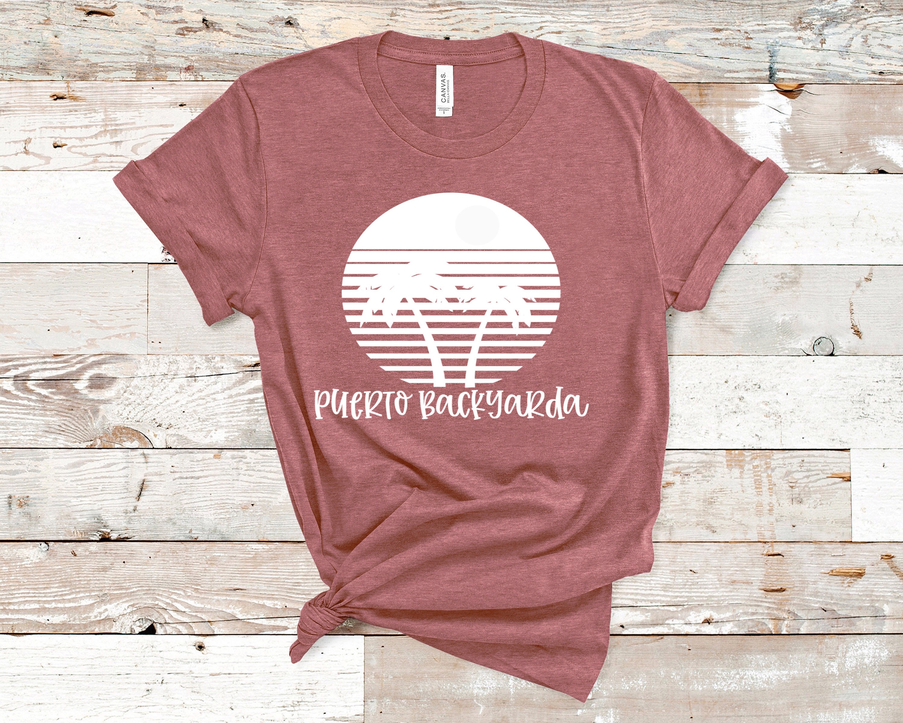 Puerto Backyarda Adult Tee Etsy