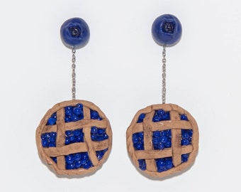 Blueberry Pie Earrings