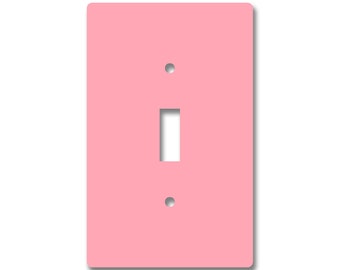 Tasteful, Decorative, Glossy Acrylic Light Switch and Electrical Outlet Covers - Three Colors To Choose From
