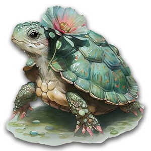 Personalized, Custom Shape Hardboard Trivet. Use To Hold Hot Pans - Counter Art -Cute Turtle -Add Your Text.