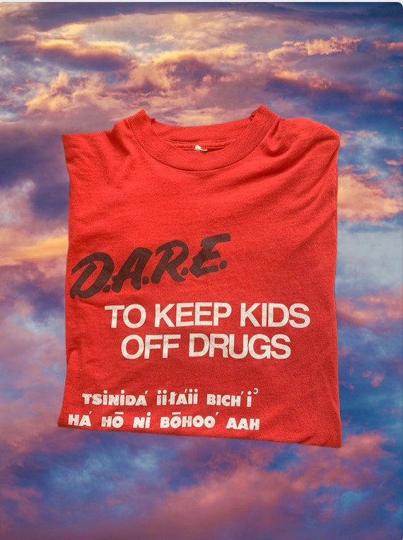 Vintage paper thin Dare shirt