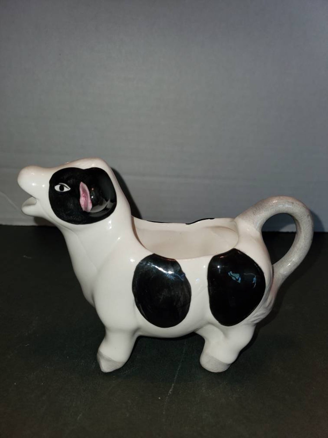 Cow Creamer Salt and Pepper Set Etsy