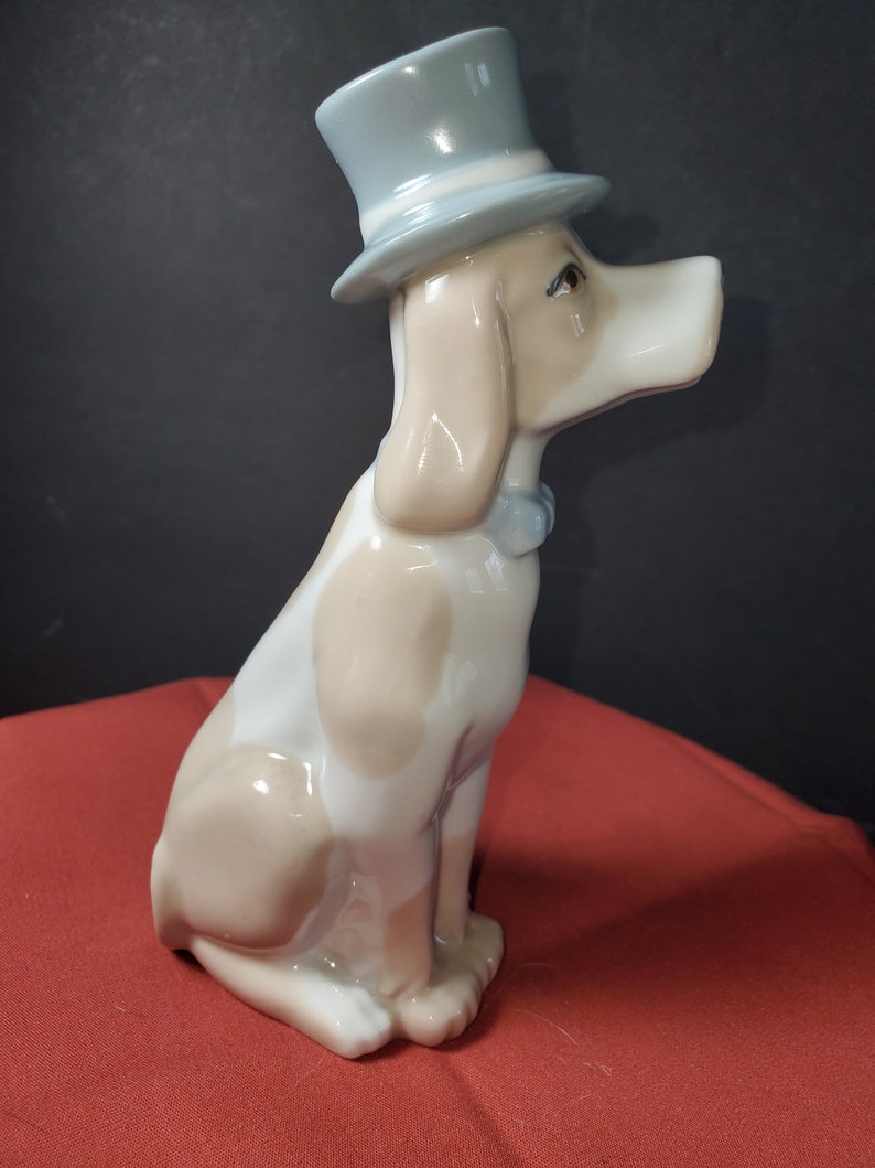 Casades Dog with Top Hat and Bowtie Made in Spain