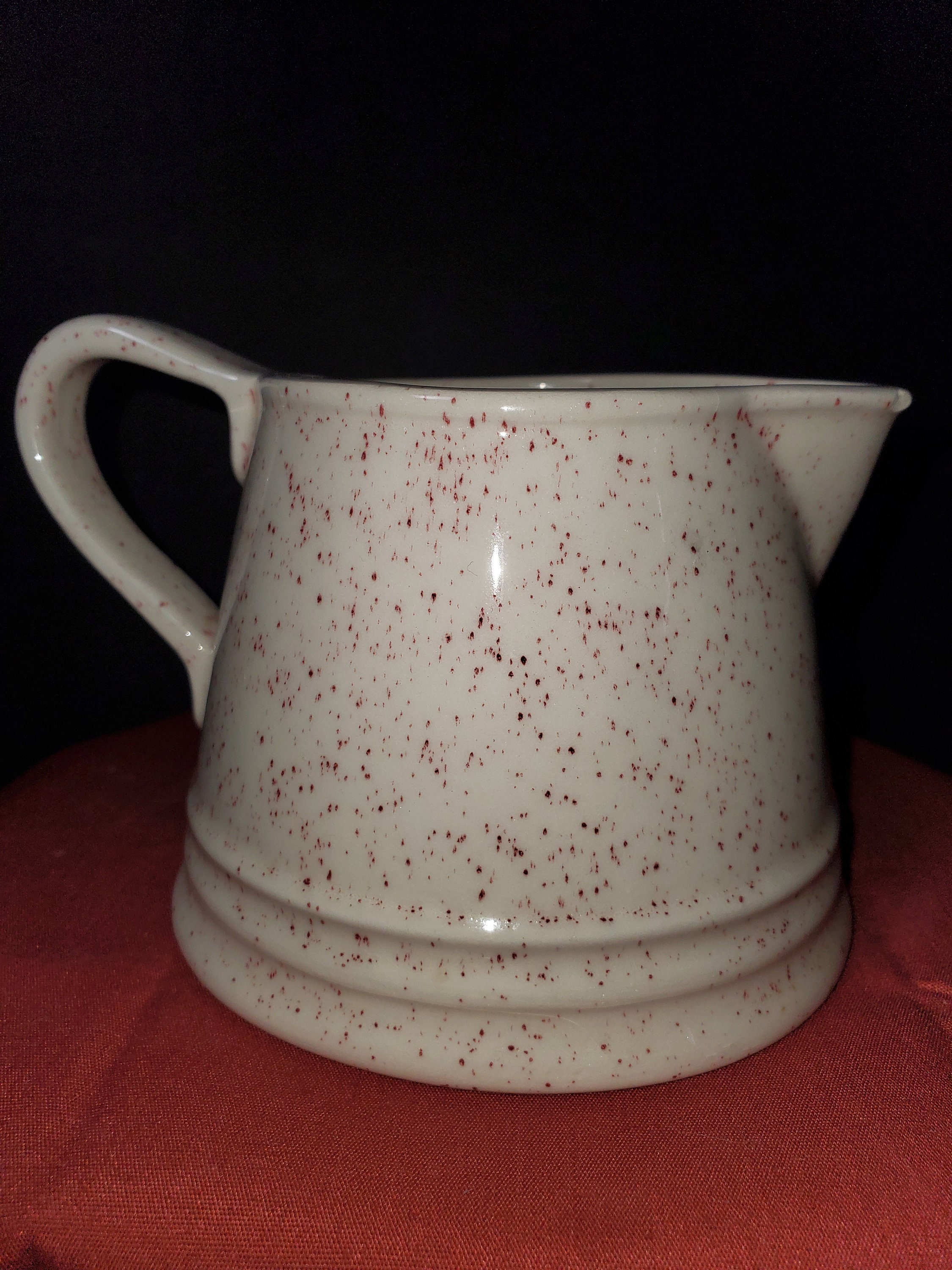 Bisque Ware Brown Flecked Strawberry Creamer and Sugar Set - Etsy