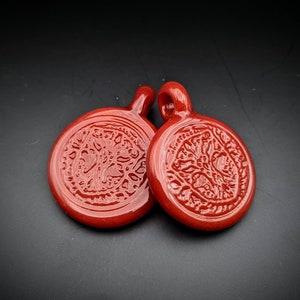 Elden Ring Erdtree Seal Pendant (Glass)