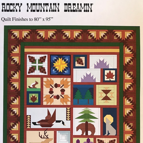 Rocky Mountain Quilt - Etsy