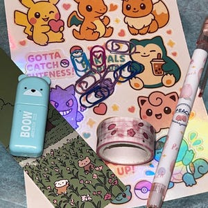 Japanese Stationary Mystery Bag | Mini, Medium, Large Surprise Items for Kawaii & Aesthetic Vibes | Gift for Teen Girls, Friends, or You