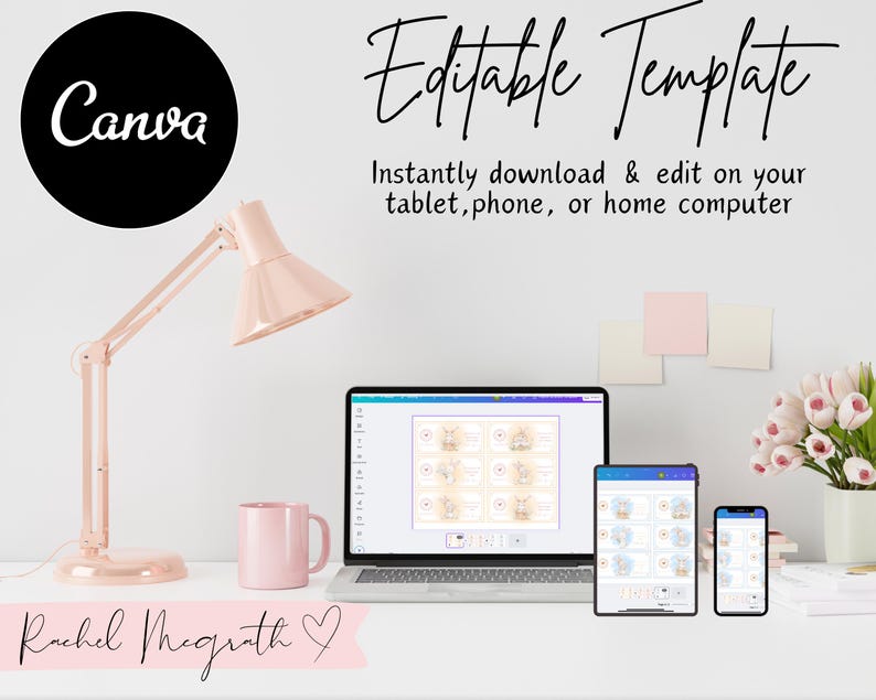 Editable Printable Bunny Money Template | Customizable Easter Bunny ...