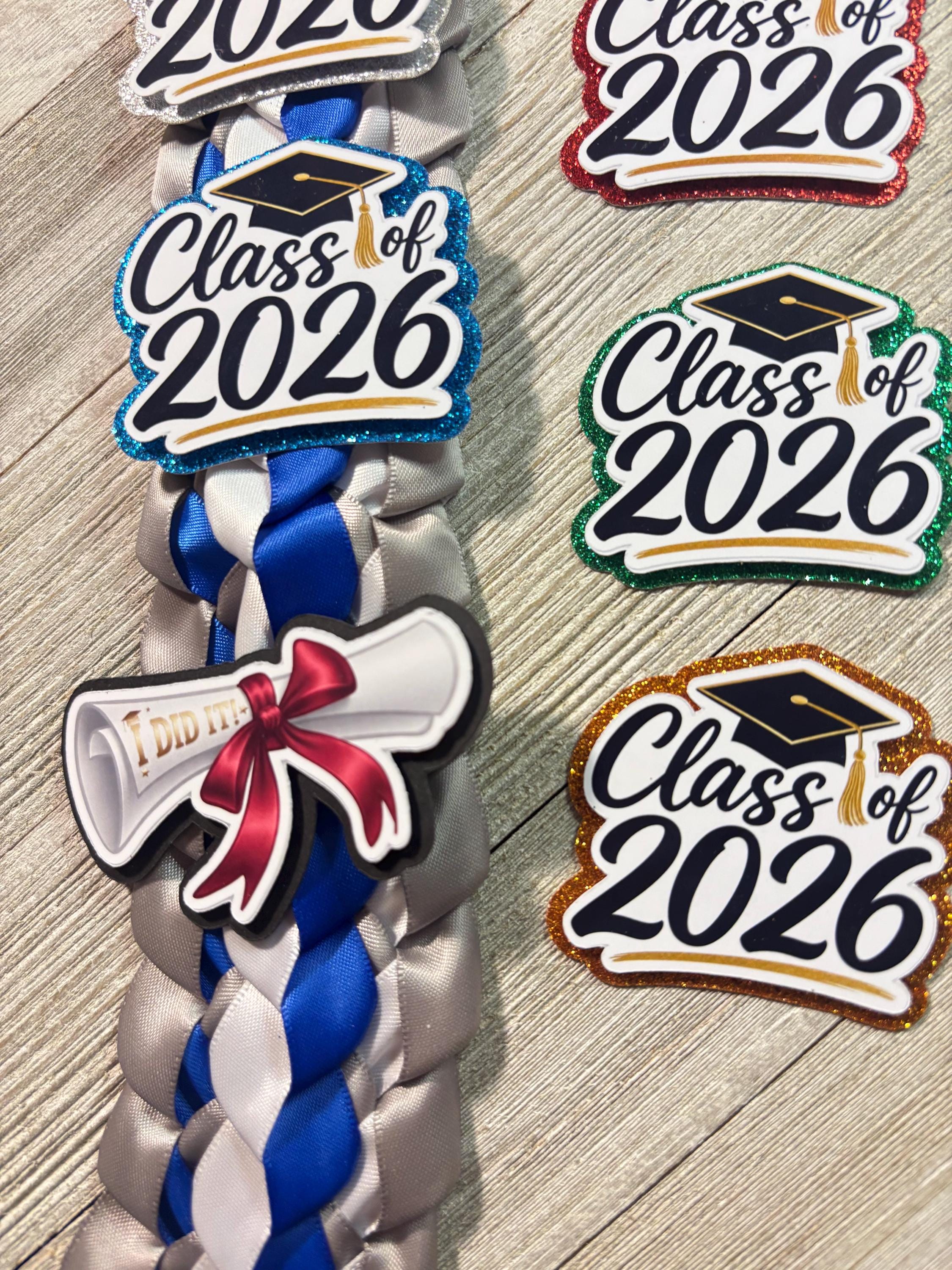 GRADUATION LEIS Cut Outs, - Etsy