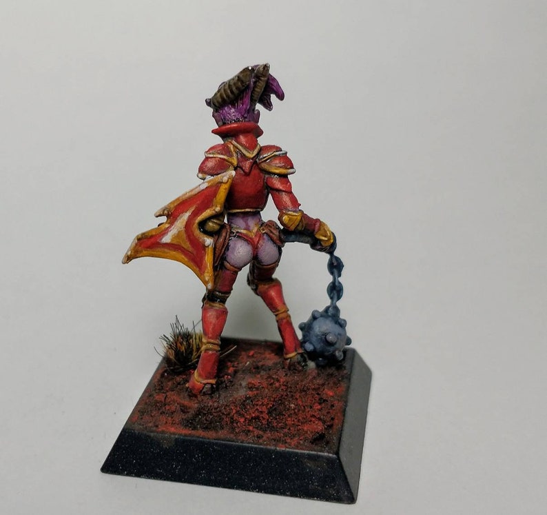 custom tiefling miniature