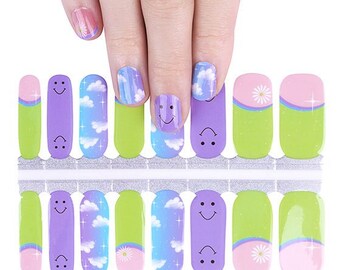 Nail Wraps - Happy Place