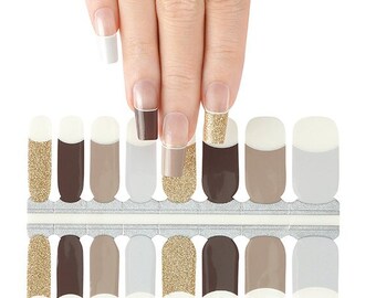 Nail Polish Wraps - Coffee Break