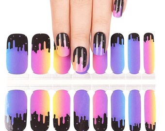 Nail Polish Wraps - Slimey